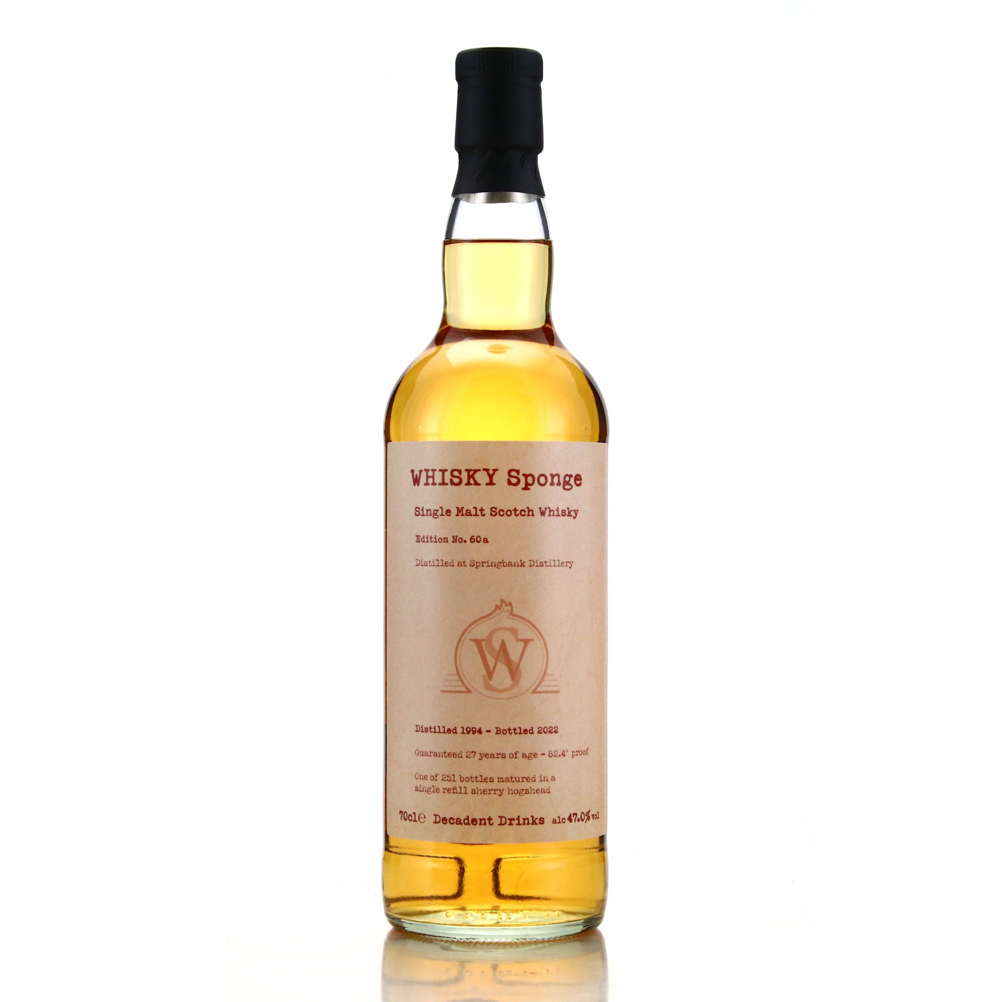 Springbank Whisky Sponge Edition 60a & 60b — Dramface Springbank Whisky Sponge Edition 60a & 60b — Dramface